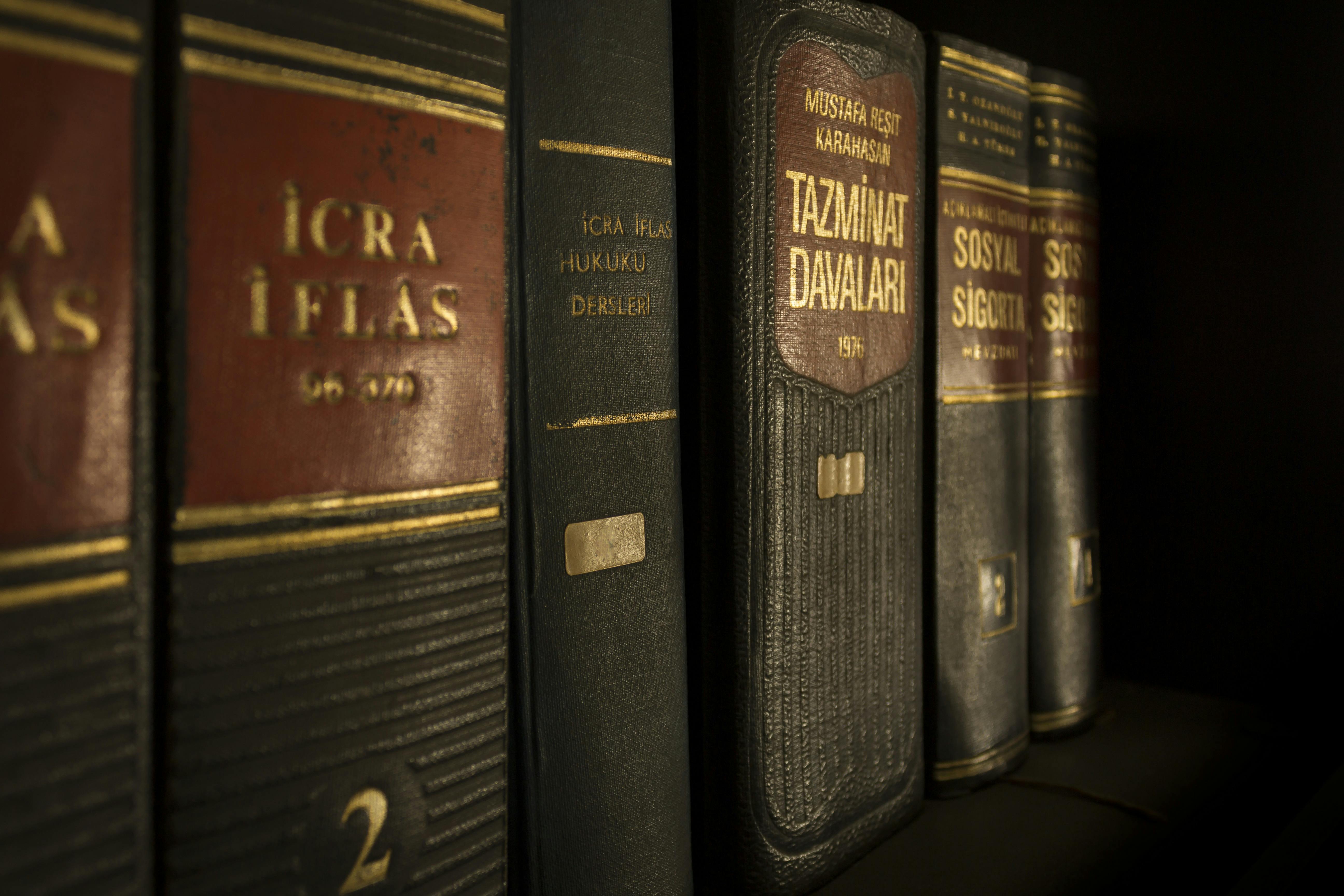 Foto de livros de Direito